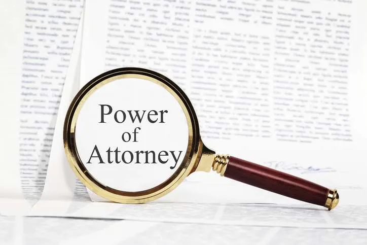 Power of Attorney Magnifying Glass Image